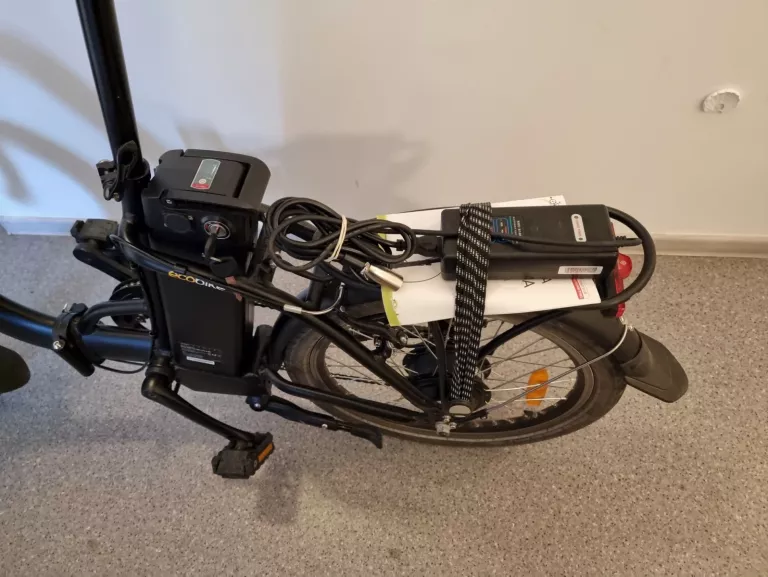 ROWER ELEKTRYCZNY ECOBIKE EVEN BLACK RAMA 15,5 CALA ALUM KOŁO 20 " CZARNY