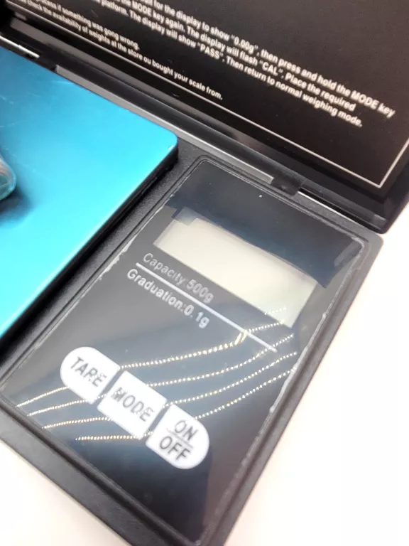 ELEKTRONICZNA WAGA JUBILERSKA W-005 0,1G/500G