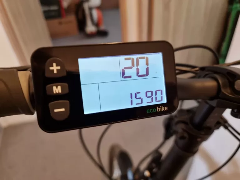 ROWER ELEKTRYCZNY ECOBIKE EVEN BLACK RAMA 15,5 CALA ALUM KOŁO 20 " CZARNY