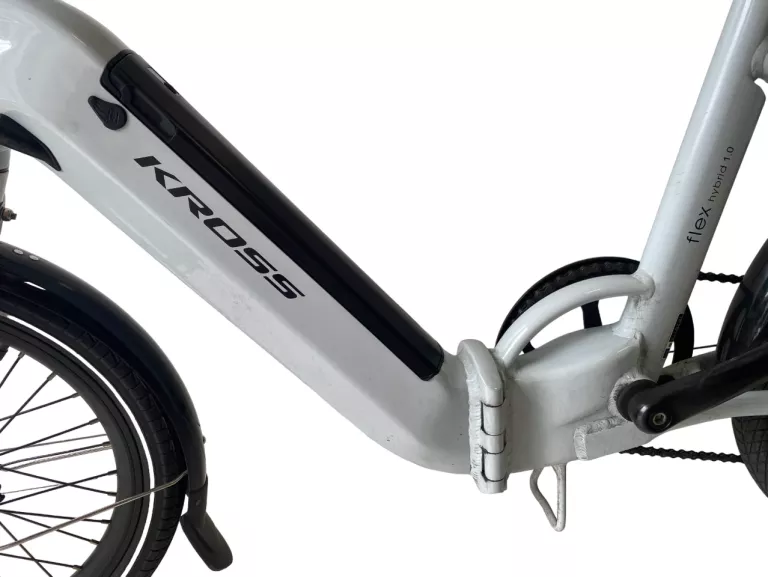 ROWER ELEKTRYCZNY KROSS FLEX HYBRID 1.0 367 WH PRZEBIEG 780KM GW 04.2025R!