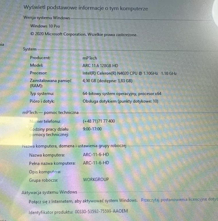 LAPTOP TECHBITE ARC 11,6 128GB/4GB!