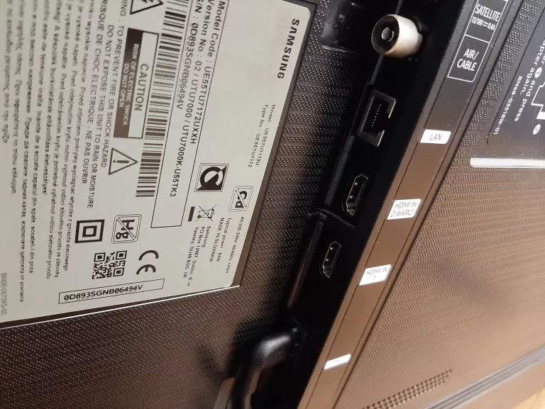 TELEWIZOR LED SAMSUNG UE55TU7172 55 CALI 4K UHD