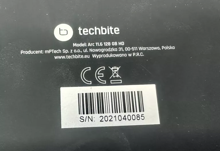 LAPTOP TECHBITE ARC 11,6 128GB/4GB!