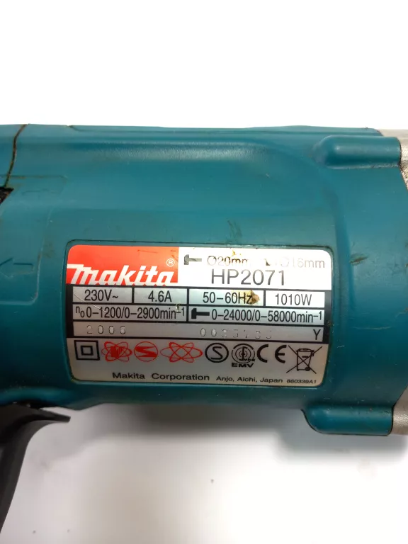 WIERTARKA UDAROWA MAKITA HP2071