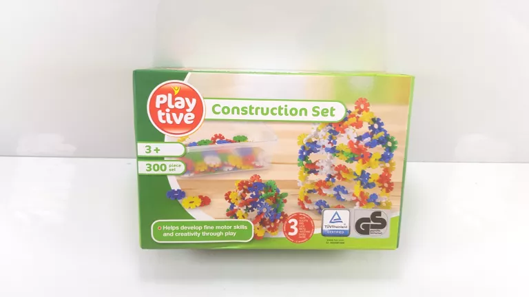 PLAYTIVE KLOCKI KONSTRUKCYJNE WAFLOWE 300 CZĘŚCI