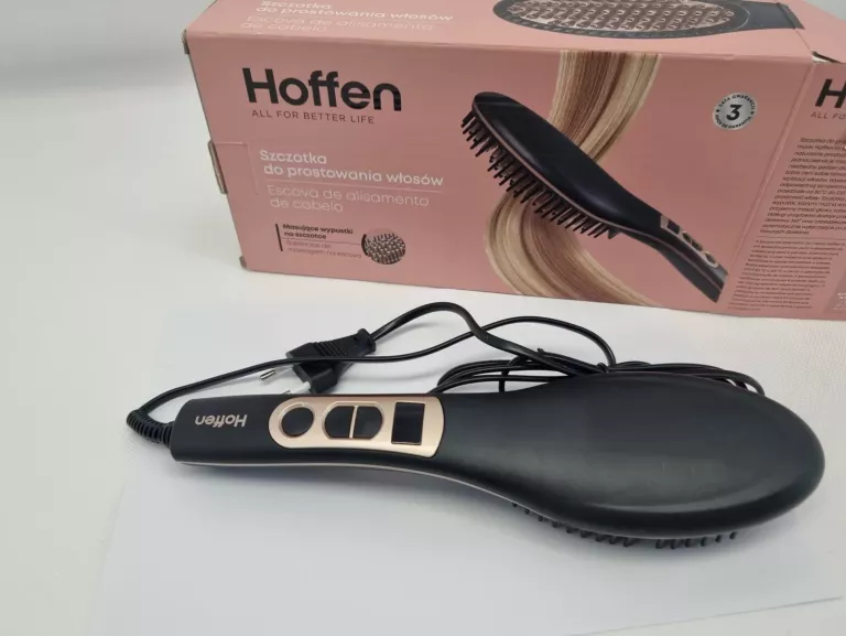 HOFFEN SZCZOTKA DO PROSTOWANIA WŁOSÓW BE-390224