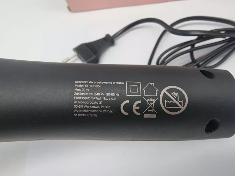 HOFFEN SZCZOTKA DO PROSTOWANIA WŁOSÓW BE-390224