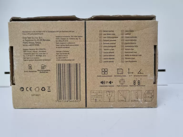 DALMIERZ LASEROWY ZASIĘG 100M IP54 75-206 NEO TOOLS W PUDEŁKU