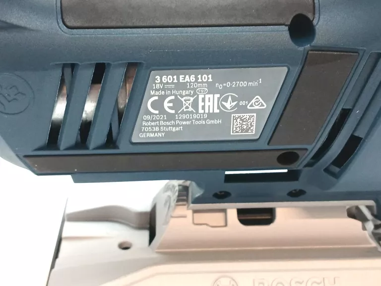 ZESTAW BOSCH GST 18V-LIB + 2 BATERIE, ŁAD, WALIZKA