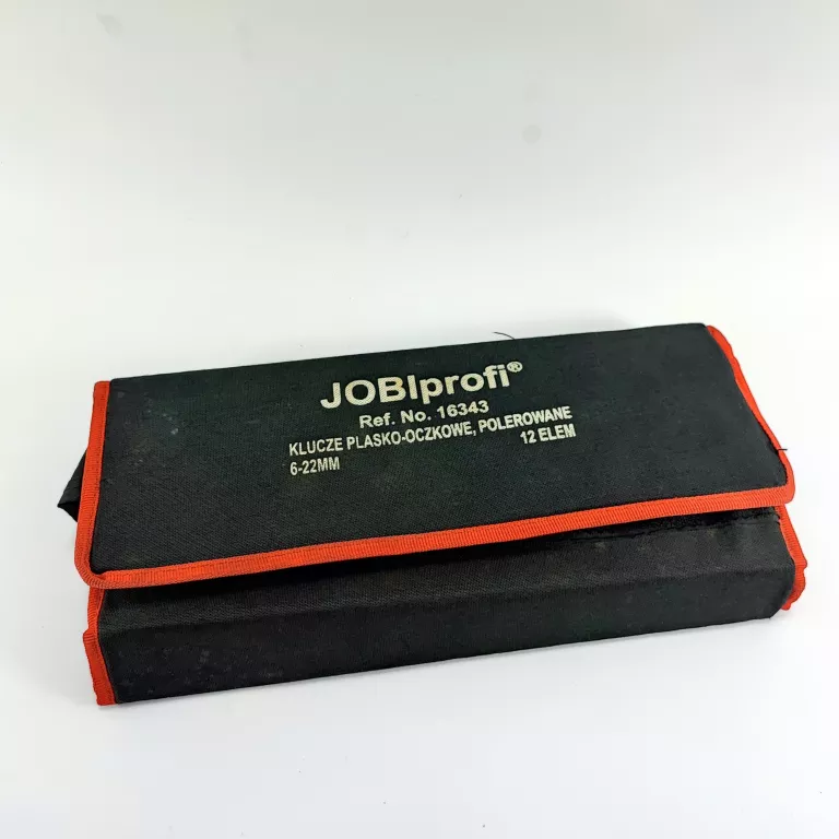 ZESTAW KLUCZE PŁASKO-OCZKOWE 12 SZTUKI 6-22MM ETUI JOBIPROFI CHROM