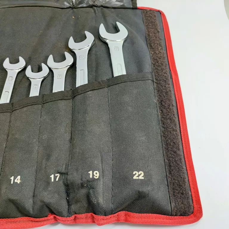 ZESTAW KLUCZE PŁASKO-OCZKOWE 12 SZTUKI 6-22MM ETUI JOBIPROFI CHROM