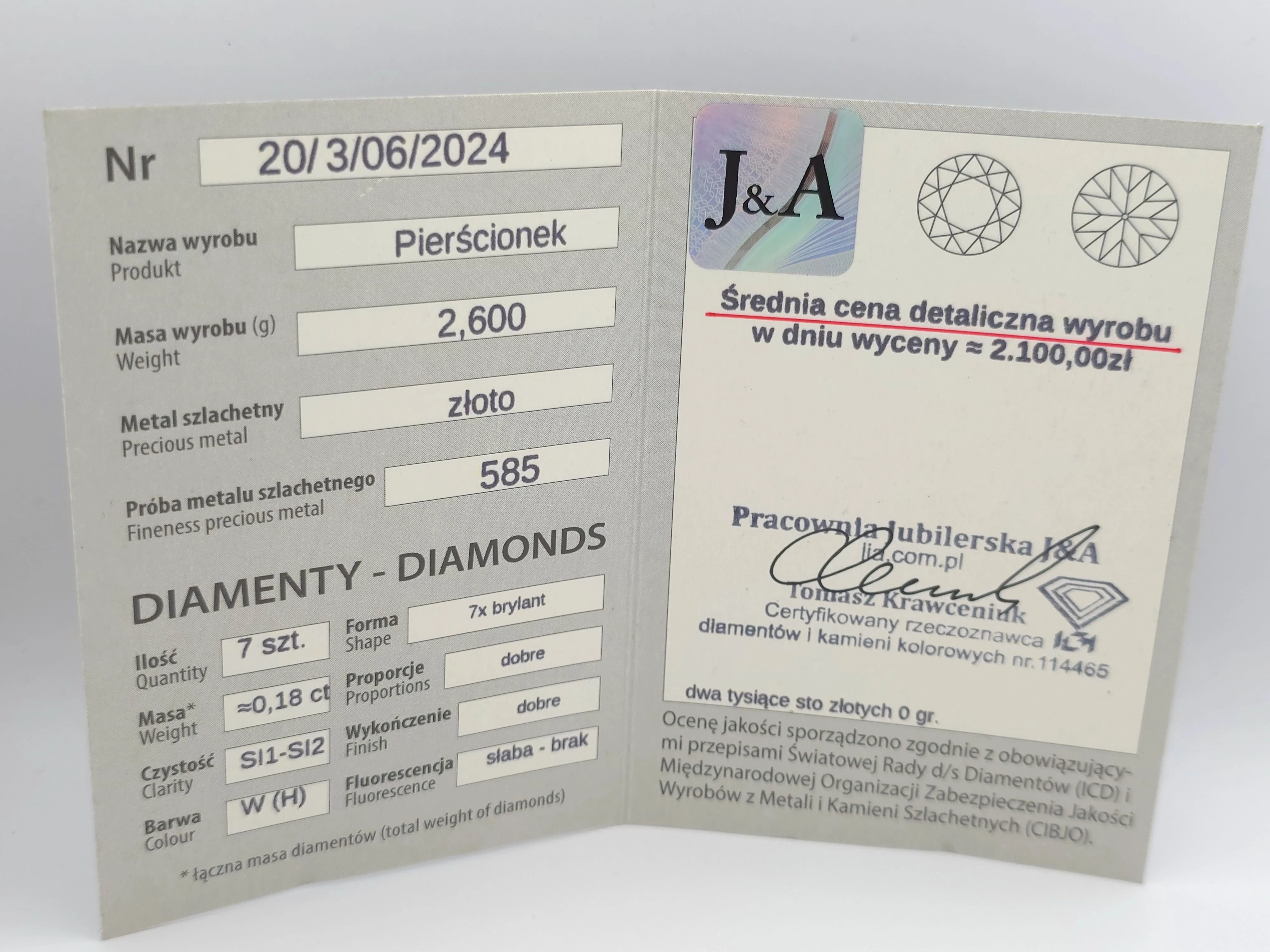 zloty-pierscionek-z-diamentami-018ct-585-14k-r14-260g-rozmiarsrednica-wew-mm-141700