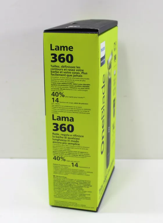MASZYNKA DO GOLENIA / TRYMER PHILIPS ONE BLADE Z AKCESORIAMI KPL