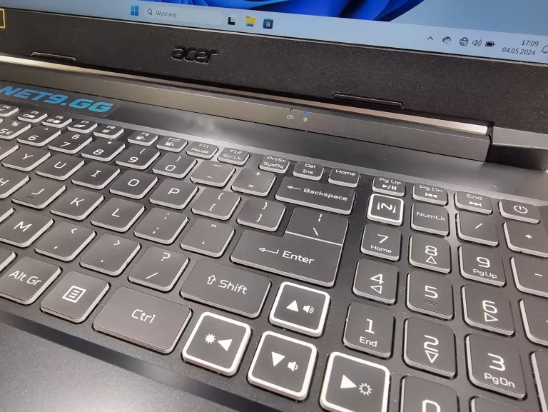 ACER NITRO 5 N20C1 I5 8/512GB KARTA GRAFICZNA POKAZUJE BŁAD