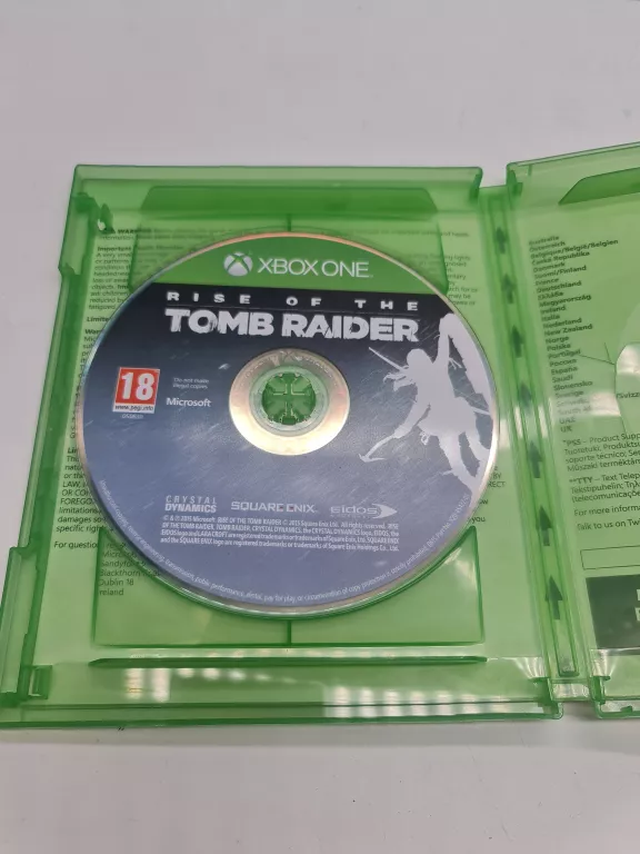 RISE OF THE TOMB RAIDER XBOX ONE