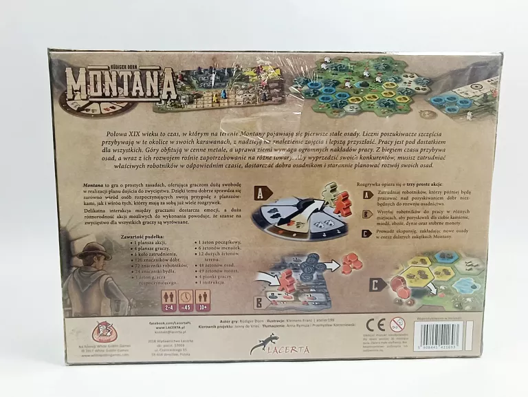 GRA PLANSZOWA LACERTA MONTANA (EDYCJA POLSKA)