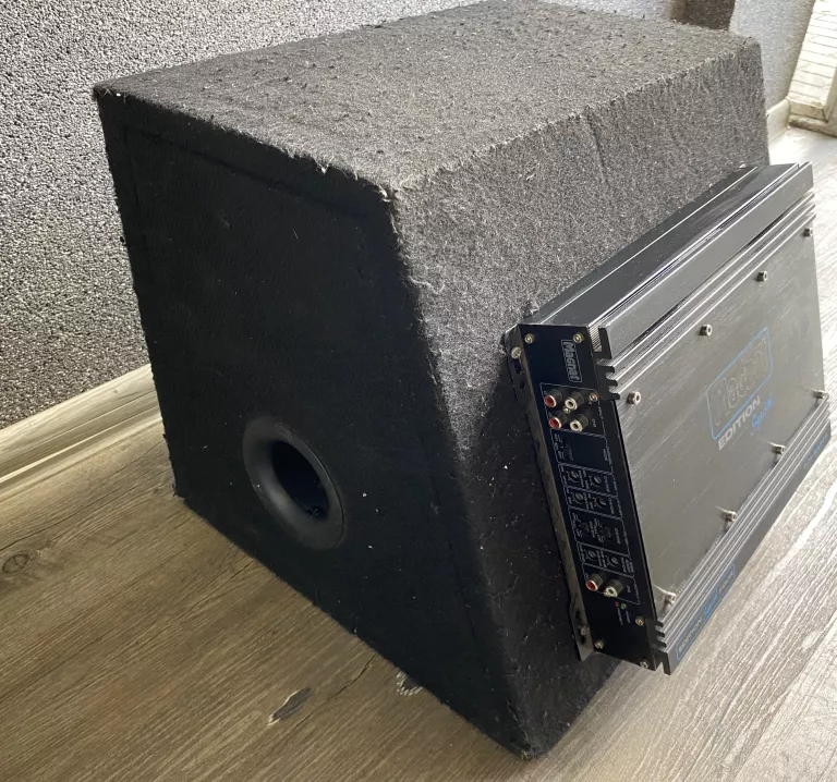 SKRZYNIA BASOWA (800W) + WZMACNIACZ MAGNAT (1160W)