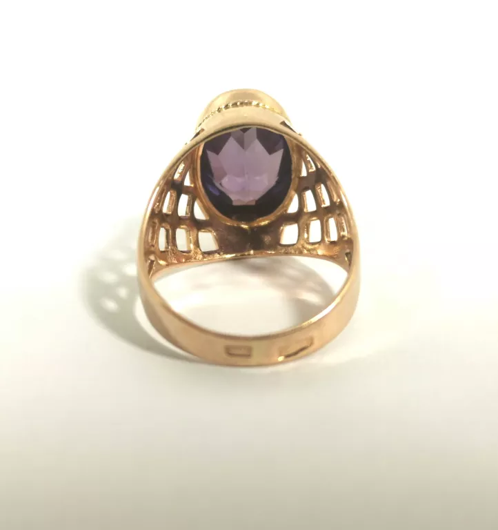 PIĘKNY ZŁOTY PIERŚCIONEK  5.57G/585