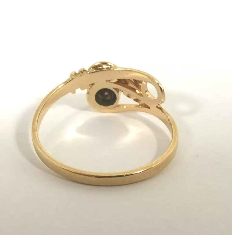 PIĘKNY ZŁOTY PIERŚCIONEK 2,08G / 585