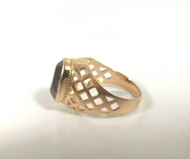 PIĘKNY ZŁOTY PIERŚCIONEK  5.57G/585