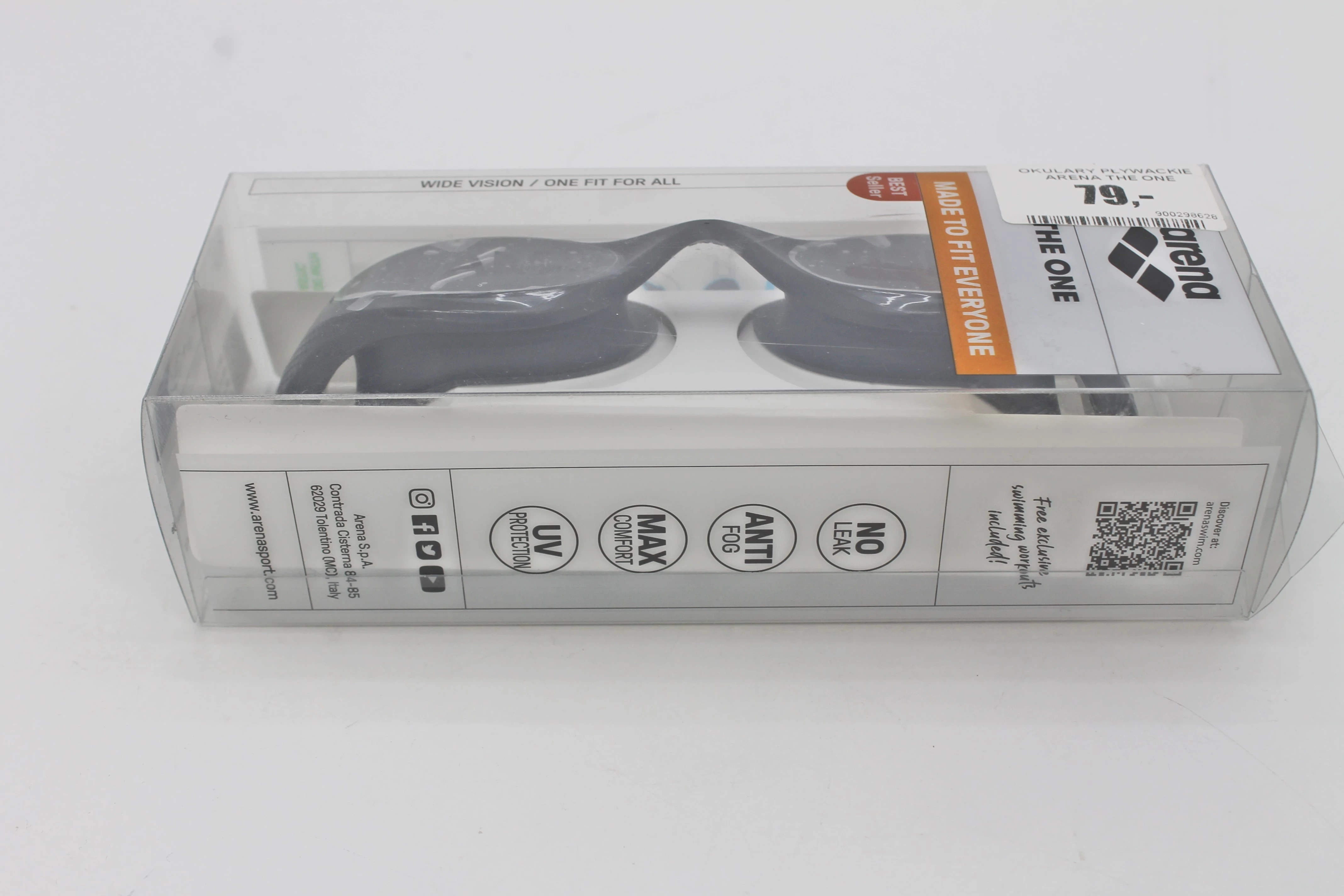 okulary-plywackie-arena-the-one-kolor-dominujacy-czarny