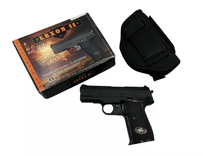 PISTOLET HUKOWY LEXON 11 + PUDEŁKO, WYCIOR, NABOJE