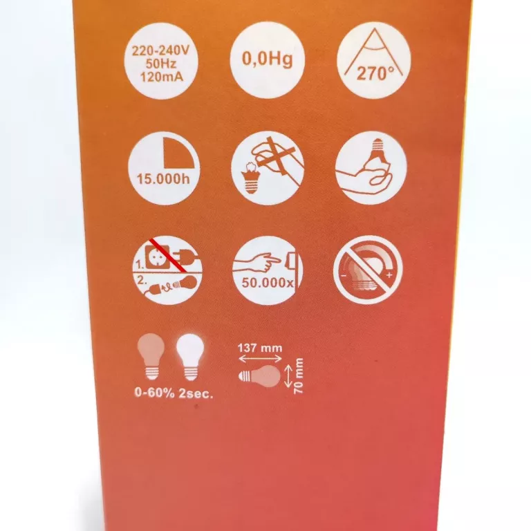 ŻARÓWKA LED COMYAN E27 12W