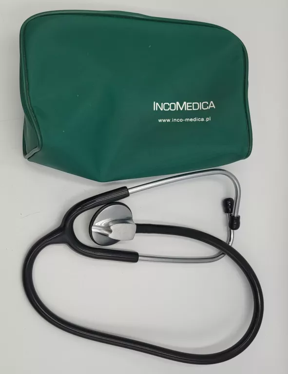 STETOSKOP DLA DOROSŁYCH Z ANATOMICZNĄ GŁOWICĄ CZARNY