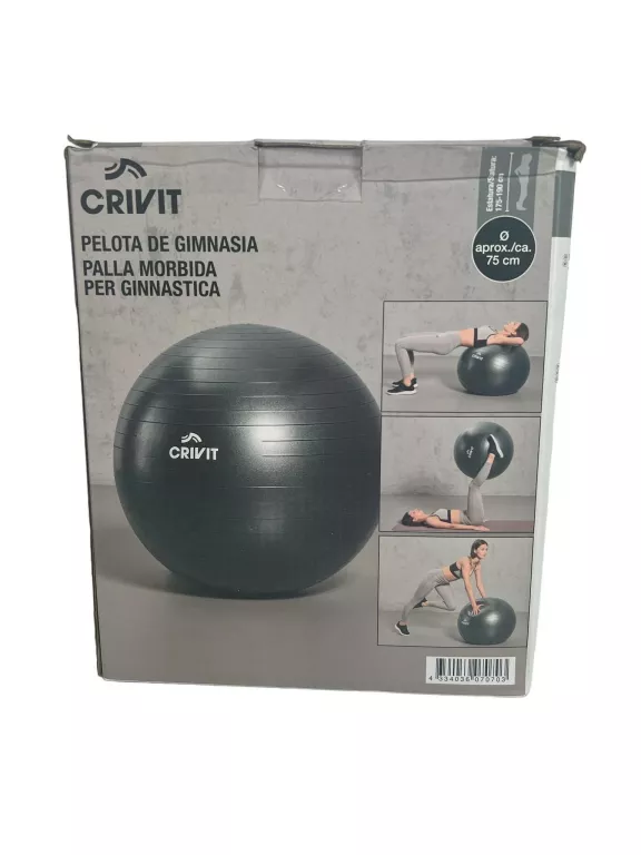CRIVIT PIŁKA DO GIMNASTYKI 75CM