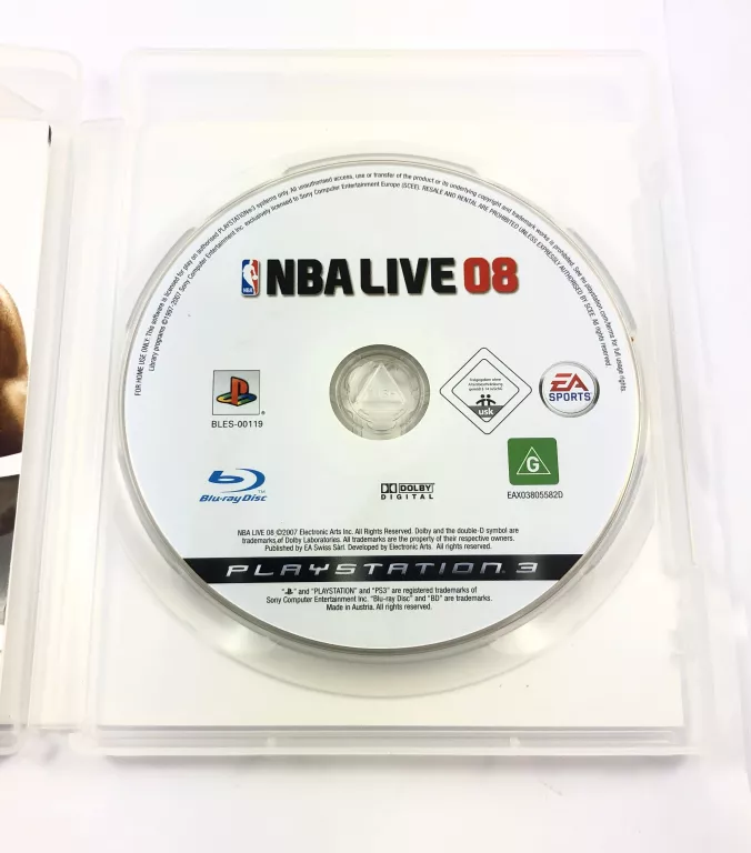 GRA NA PS3 NBA LIVE 08