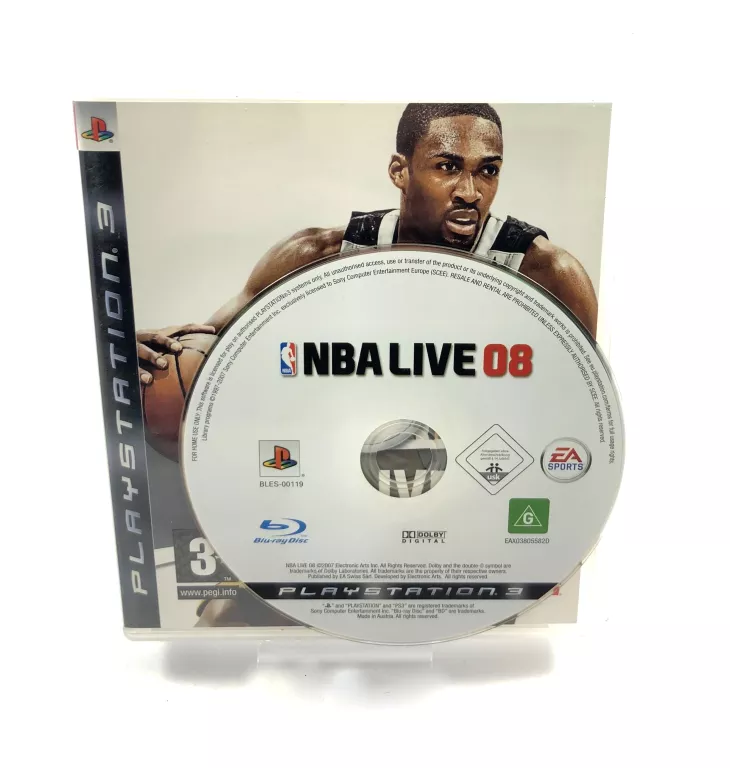 GRA NA PS3 NBA LIVE 08