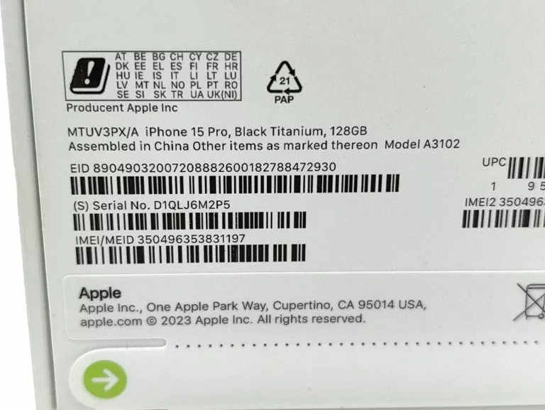 apple-iphone-15-pro-128gb-black-czarny-gwarancja-ean-gtin-0195949018497