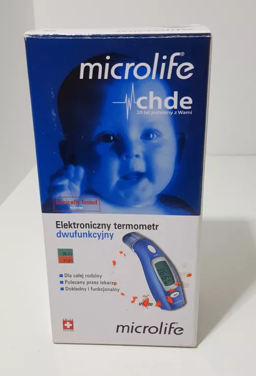 TERMOMETR ELEKTRONICZNY MICROLIFE IFR 100