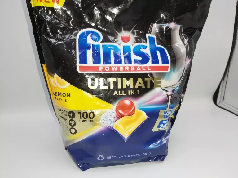 KAPSUŁKI FINISH ULTIMATE ALL IN 1 100 SZT LEMON