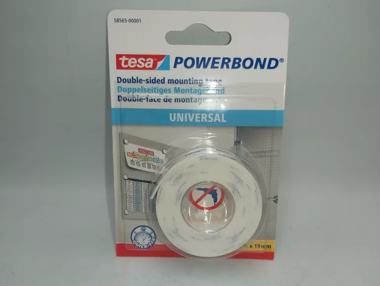 TAŚMA KLEJĄCA POWERBOND TESA 1,5M X 19 MM