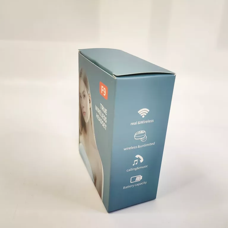 SŁUCHAWKI BEZPRZEWODOWE BLUETOOTH 5.3 DOUSZNE Z WBUDOWANYM POWERBANKIEM