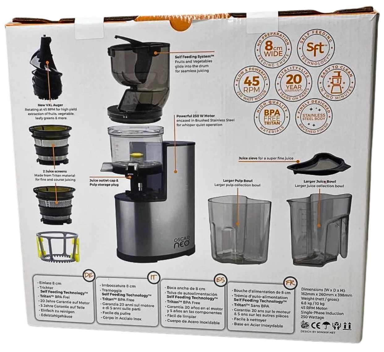 oscar-neo-xl-wyciskarka-do-soku-warzyw-250w-stan-11323-238058