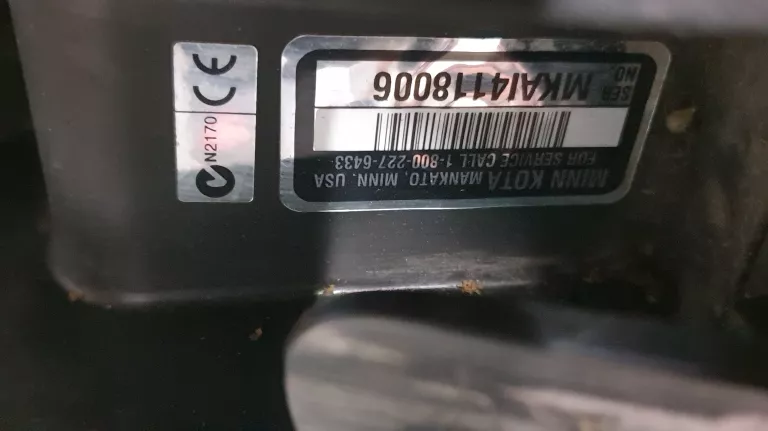SILNIK ELEKTRYCZNY ZABURTOWY MINN KOTA MANKOTA 28LBS DŁUGOŚĆ STOPY 52CM