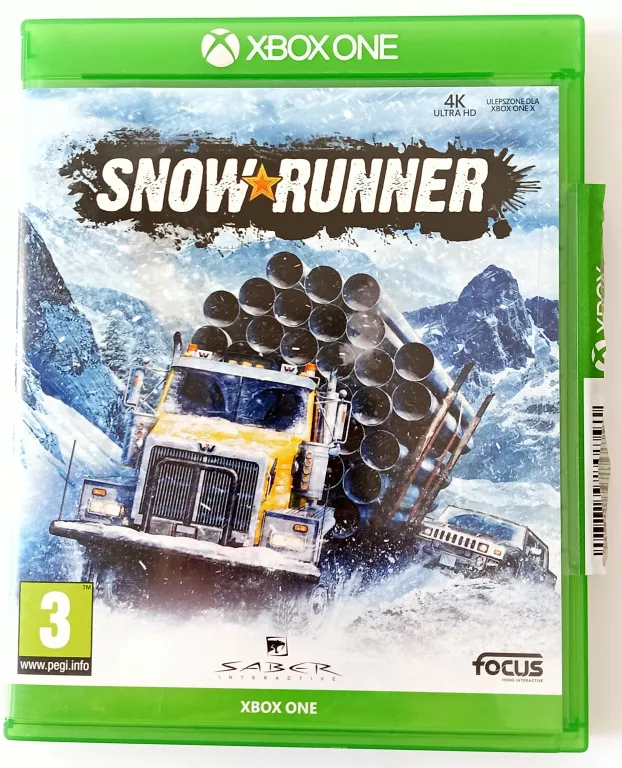 GRA SNOW RUNNER XBOX ONE