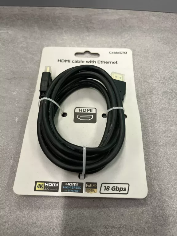 KABEL HDMI CABLEMAX 4K ULDRA HD 1,8M