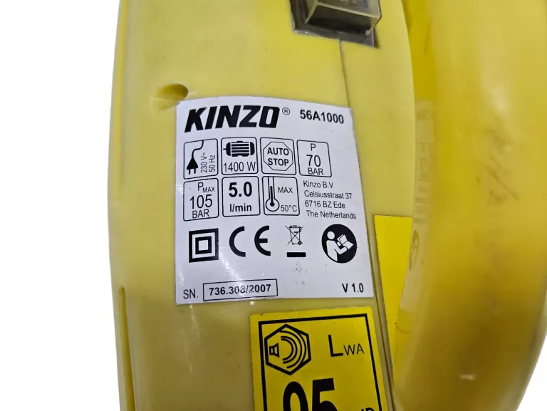MYJKA WYSOKOCIŚNIENIOWA KINZO 56A1000