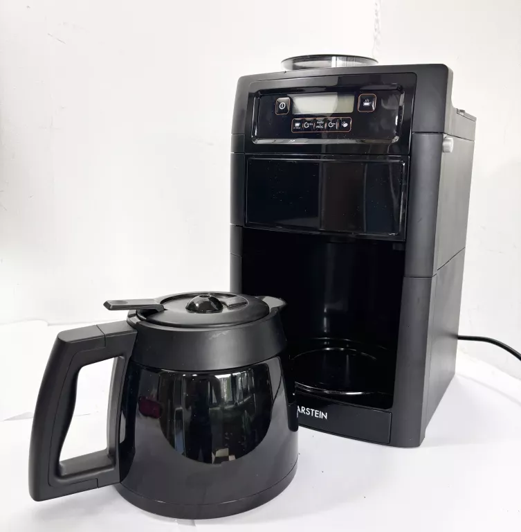 EKSPRES PRZELEWOWY DO KAWY Z MŁYNKIEM KLARSTEIN 1000W 1,25 L CZARNY