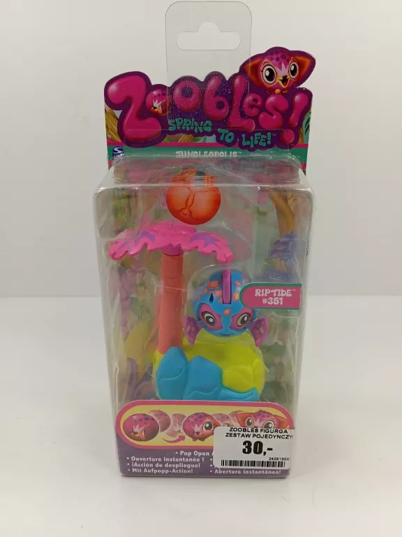 ZOOBLES ZESTAW POJEDYNCZY