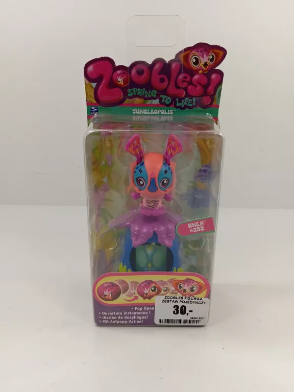 ZOOBLES ZESTAW POJEDYNCZY