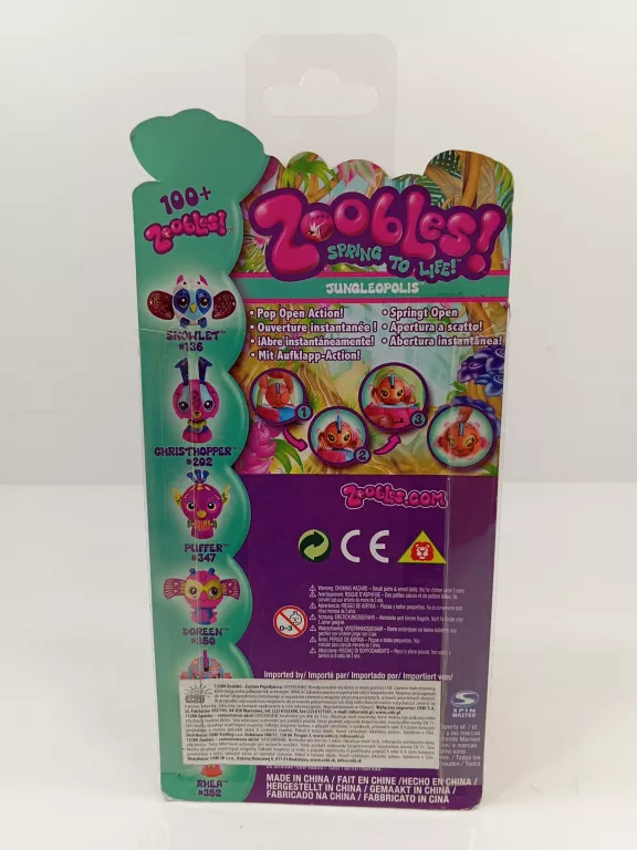 ZOOBLES ZESTAW POJEDYNCZY