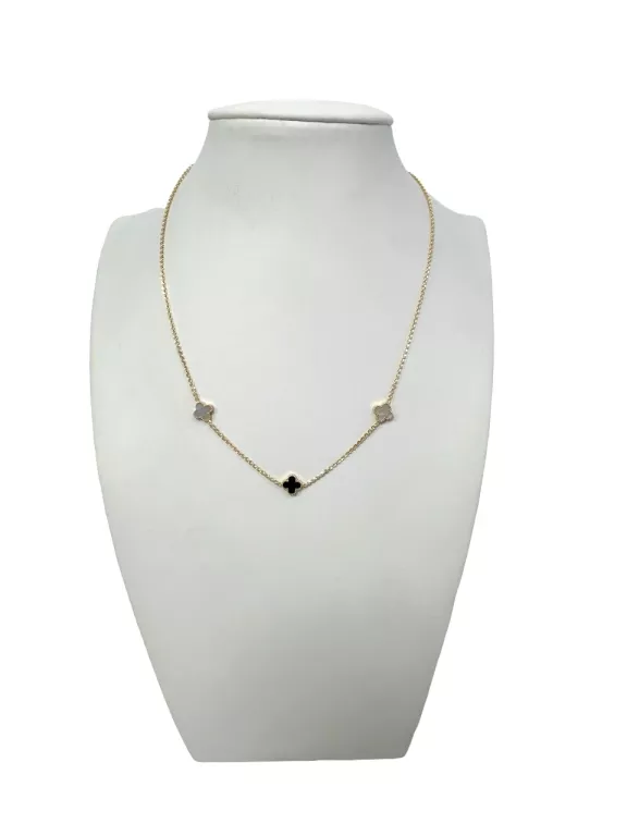 zloty-lancuszek-celebrytka-trzy-kwiaty-proba-585-waga-495-g-dlugosc-45-cm-stan-11323-2