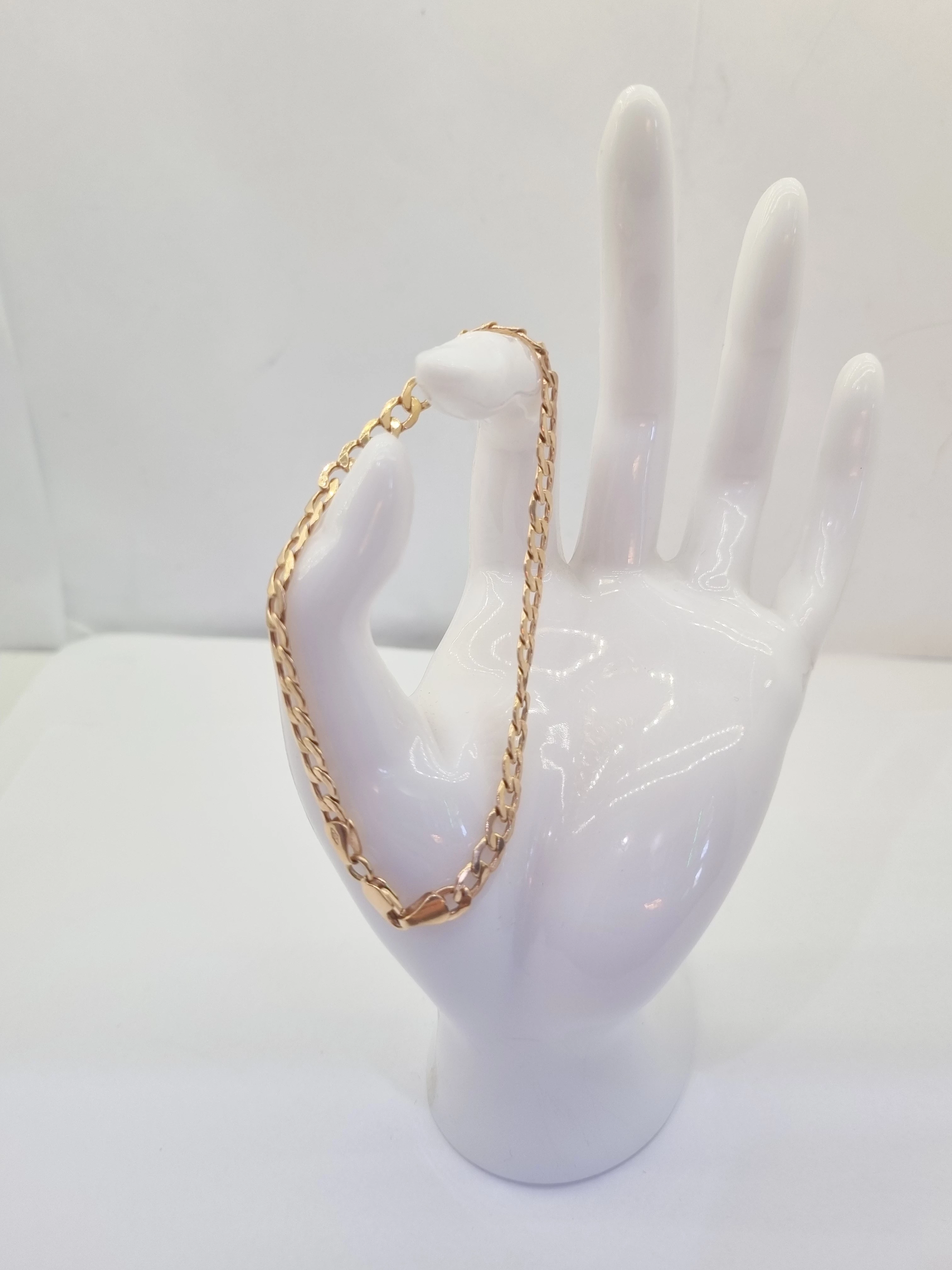 zlota-meska-bransoleta-585-21cm-385g-material-zolte-zloto