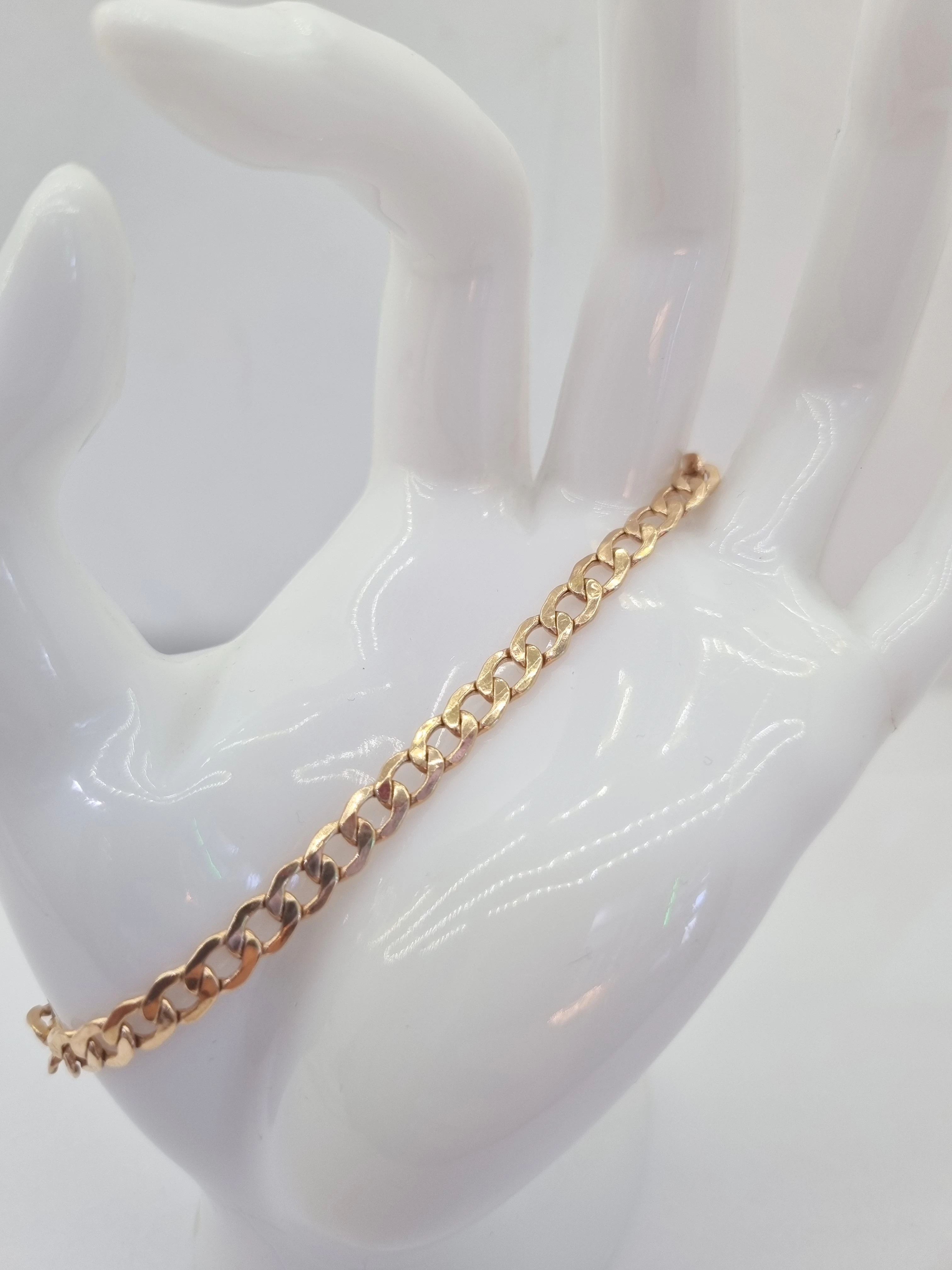 zlota-meska-bransoleta-585-21cm-385g-marka-bez-marki