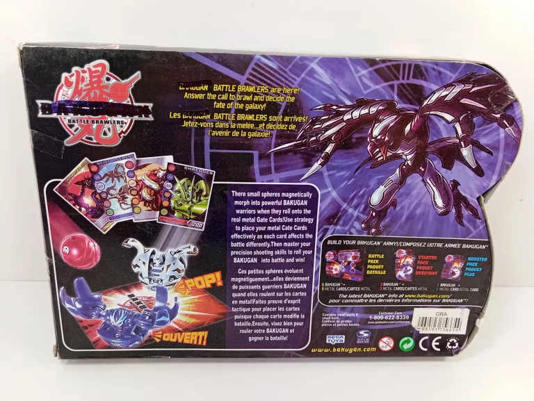 ZESTAW DO GRANIA BAKUGAN BATTLE BRAWLERS