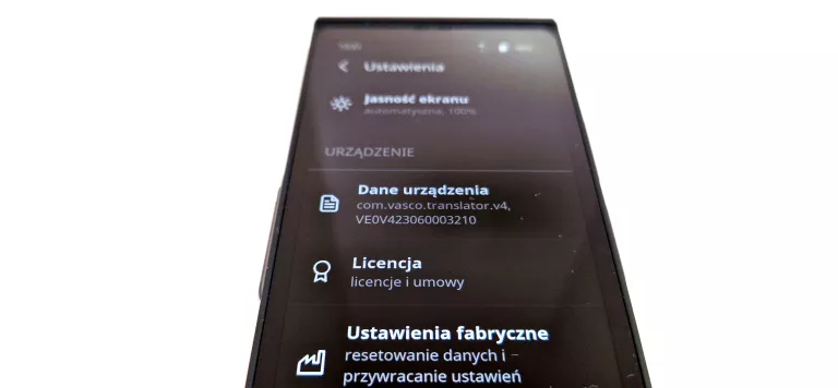 ELEKTRONICZNY TŁUMACZ VASCO TRANSLATOR V4 STAN BDB +ETUI